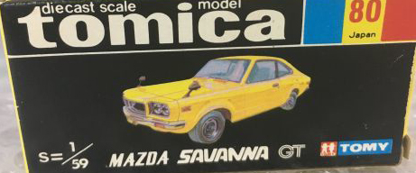 No. 80 Mazda Savanna GT | Tomica Wiki | Fandom