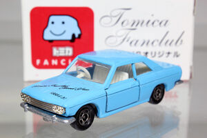 ミニカー tomica NISSAN brue bird U ミニカー tomica NISSAN brue bird U Tomica TOMY 40th anniv