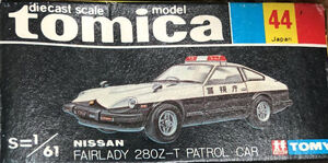 No. 44 Nissan Fairlady 280Z-T Patrol Car | Tomica Wiki | Fandom