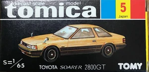 No. 5 Toyota Soarer 2800GT | Tomica Wiki | Fandom