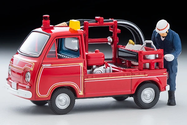 LV-68c Subaru Sambar Pump Fire Engine with Figures | Tomica Wiki