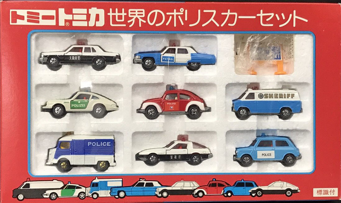 Tomica Police Cars of the World Set | Tomica Wiki | Fandom