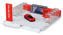 トミカ　フェラーリショールーム Amazon | トミカ タウン ビルドシティ フェラーリショールーム