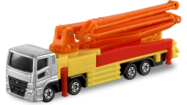 No. 127 Mitsubishi Fuso Super Great Concrete Pumping Truck No. 127 Mitsubishi Fuso Super Great Concrete Pumping Truck