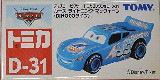 TAKARA TOMY Tomica Cars C-02 Lightning McQueen (Dinoco Type)