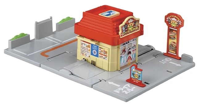 専用 B/Oトミカ マクドナルド ドライブスルー