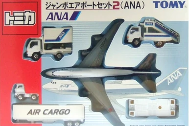 Jumbo Airport Set (ANA) (1990) | Tomica Wiki | Fandom