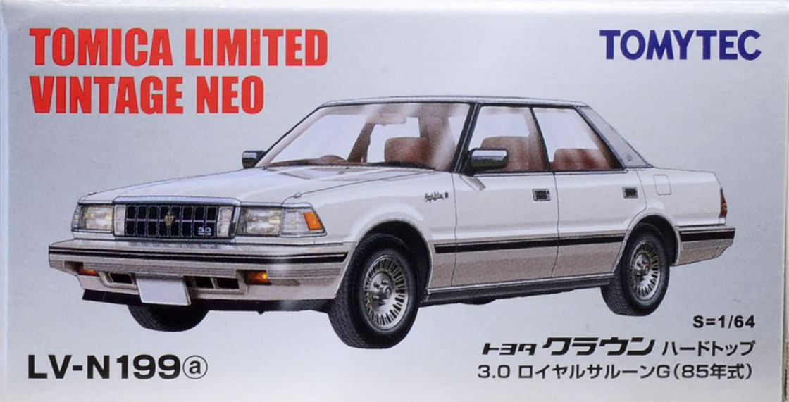 LV-N199a Toyota Crown Hardtop 3.0 Royal Saloon G (85) | Tomica