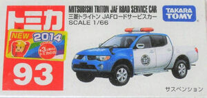 No. 93 Mitsubishi Triton JAF Road Service Car | Tomica Wiki