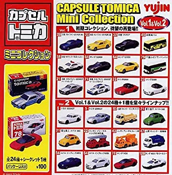 Capsule Tomica Mini Collection Vol. 1 and Vol. 2 | Tomica Wiki