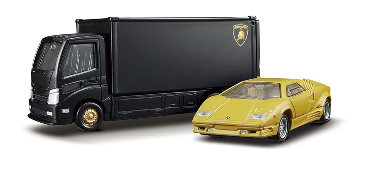 Tomica Transporter Lamborghini Countach 25th Anniversary | Tomica
