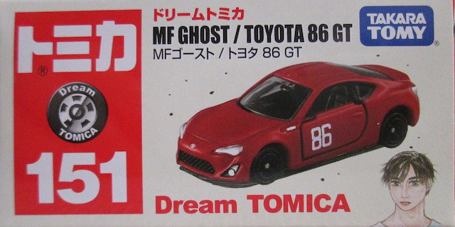 Toyota 86 Gt 1 60 Tomy Diecast Car New Tomica Dream 151 Mf Ghost Diecast Toy Vehicles Fzgil Cars Trucks Vans