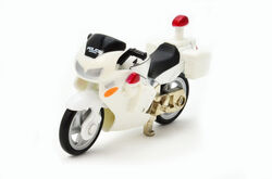 TOMICA 4 HONDA VFR POLICE BIKE 1/32 TOMY GIFT TOY CAR