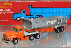 Tomica Dandy DK-046 Nissan Diesel Trailer Dump | Tomica Wiki