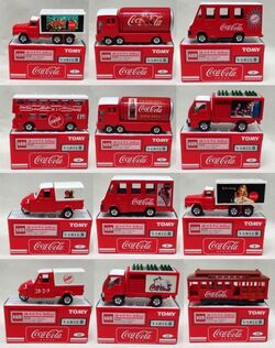 Tomica Kuji 8- Coca Cola Art Collection | Tomica Wiki | Fandom