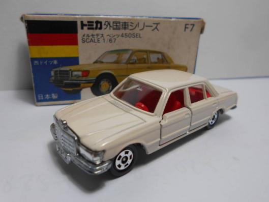 No. F7 Mercedes-Benz 450SEL | Tomica Wiki | Fandom No. F7 Mercedes-Benz 450SEL | Tomica Wiki | Fandom