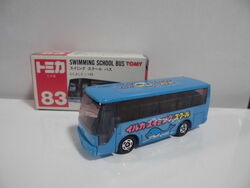 No. 83 Swimming School Bus | Tomica Wiki | Fandom