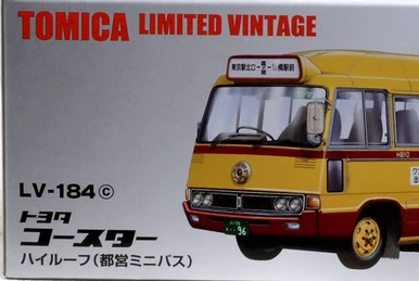 LV-184b Toyota Coaster High Roof Deluxe Car | Tomica Wiki | Fandom