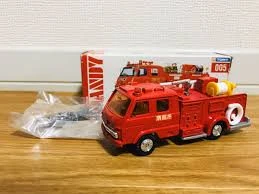 Tomica Dandy 005 Nissan Diesel Condor Chemical Fire Engine