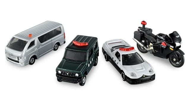 Solve the Case! Police Vehicle Collection | Tomica Wiki | Fandom