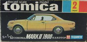 No. 2 Corona Mark II Hardtop | Tomica Wiki | Fandom