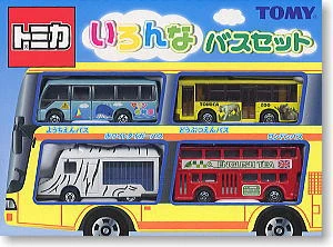 Various Buses Set | Tomica Wiki | Fandom