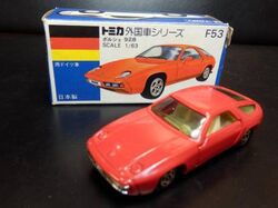 No. F53 Porsche 928 | Tomica Wiki | Fandom