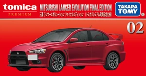 TOMICA LIMITED LANCER EVOLUTION VⅡ Premium No. 02 Mitsubishi Lancer Evolution Final Edition (Release
