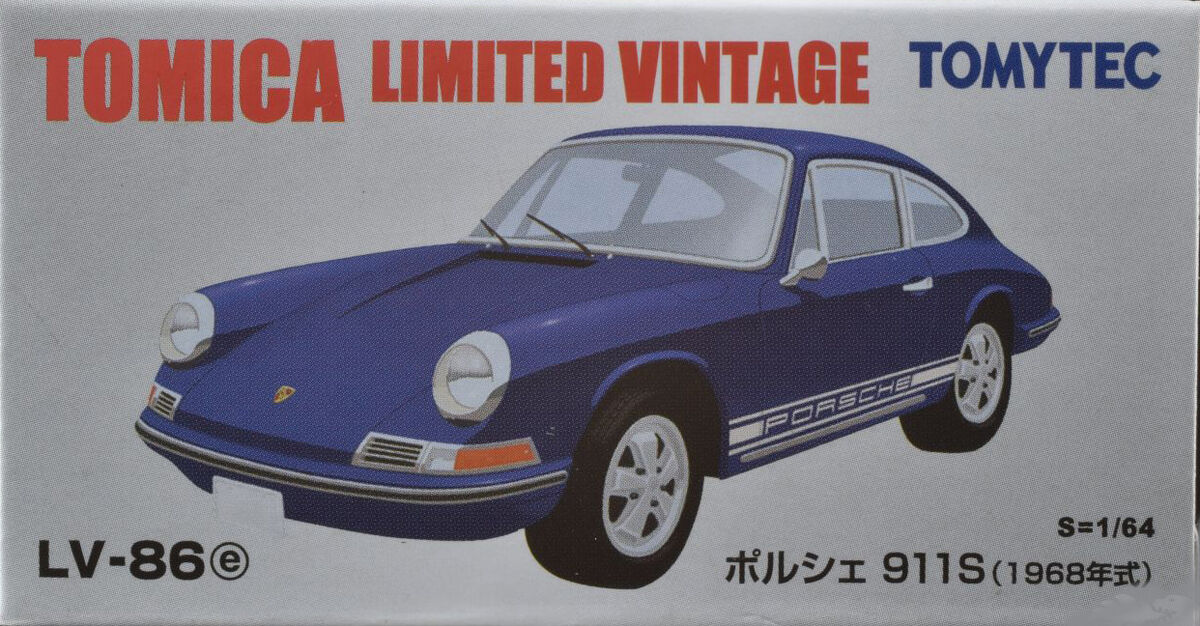 LV-86e Porsche 911S (1968) | Tomica Wiki | Fandom