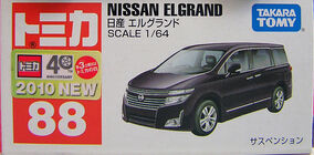 No. 88 Nissan Elgrand Tomica Wiki Fandom