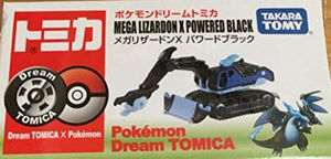 Dream Tomica Mega Lizardon X Powered Black | Tomica Wiki