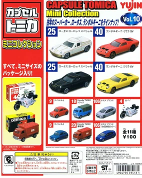 Capsule Tomica Mini Collection Vol. 10 | Tomica Wiki | Fandom