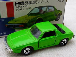 No. F28 Fiat X 1/9 | Tomica Wiki | Fandom