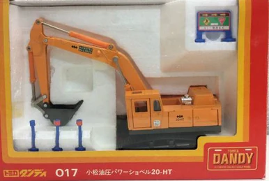 Tomica Dandy DK-001 Komatsu Power Shovel PC200 | Tomica Wiki | Fandom