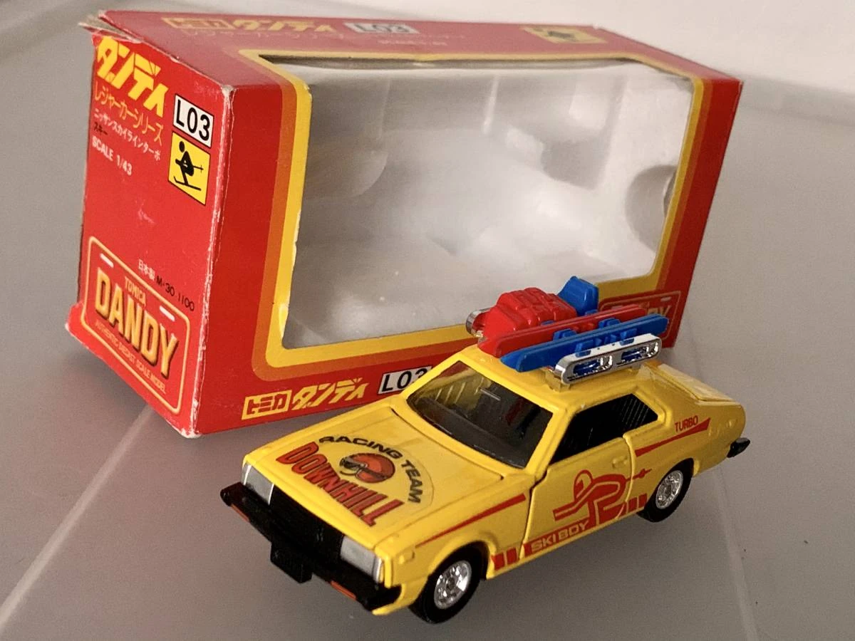 Tomica Dandy 1/43 - Nissan Skyline 2000 RS Grise - Miniature Boîte