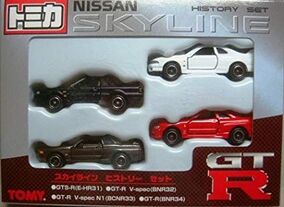 Nissan Skyline History Set | Tomica Wiki | Fandom