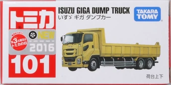 tomica isuzu giga dump truck