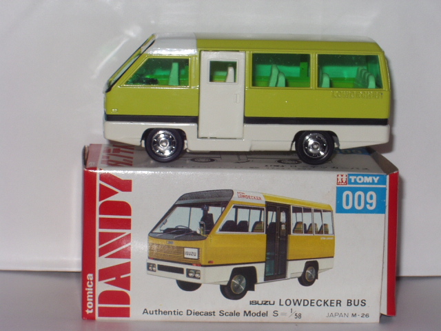 Tomica Dandy 009 Isuzu Lowdecker Bus | Tomica Wiki | Fandom