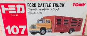 No. 107 Ford Cattle Truck | Tomica Wiki | Fandom