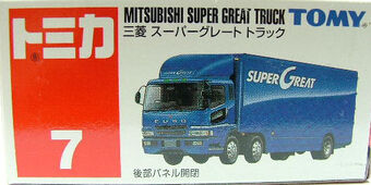 tomica mitsubishi fuso super great