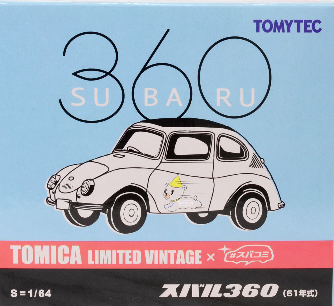 ●TOMICA Limited Vintage Subaru 360 60周年 ○TOMICA Limited Vintage Subaru 360 60周年 Tomica Limited
