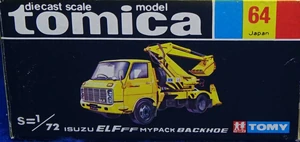 No. 64 Isuzu Elf FF Mypack Backhoe | Tomica Wiki | Fandom