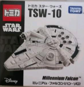 Takara Tomy Tomica Star Wars TSW-10 Millenium Falcon Han Solo Diecast Model