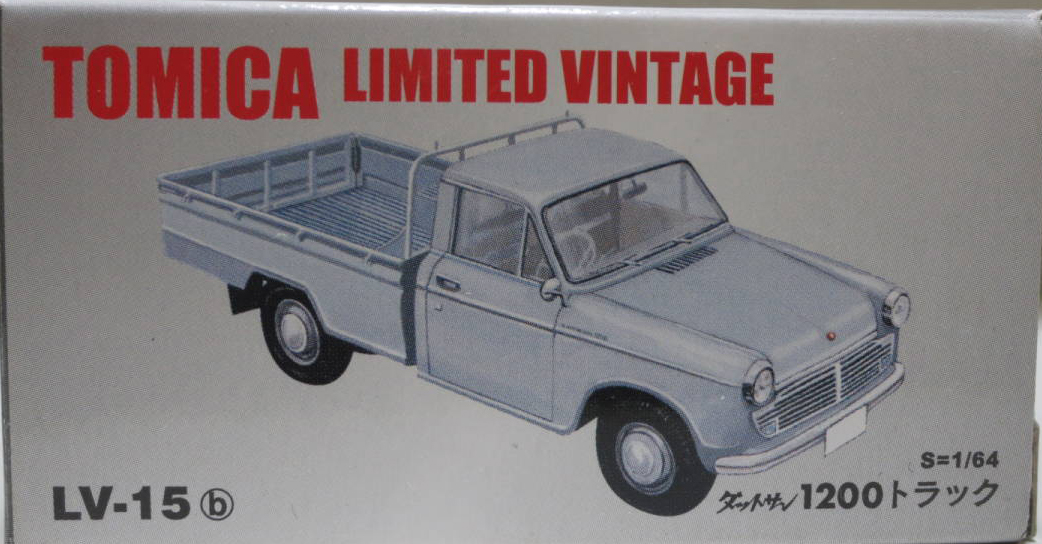 【新品】TOMICA LIMITED VINTAGE ダットサン1200トラック LV-15b Datsun 1200 Truck | Tomica Wiki | Fandom