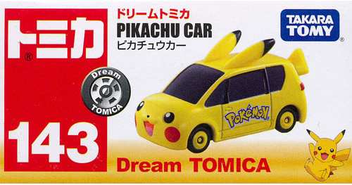 Dream Tomica No 143 Pikachu Car Tomica Wiki Fandom