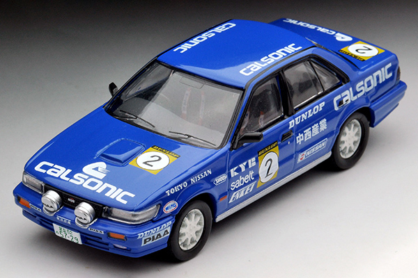 LV-N185c Nissan Bluebird SSS-R Team Calsonic 1989 All Japan Rally 