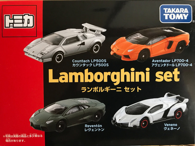 Lamborghini Set | Tomica Wiki | Fandom