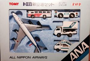 Tomica New Airport Set Super Jumbo (ANA) | Tomica Wiki | Fandom