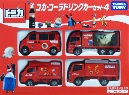 Coca-Cola Drink Car Set 4 | Tomica Wiki | Fandom