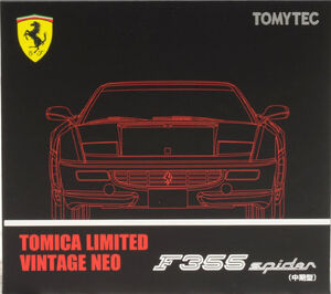 トミカリミテッドヴィンテージネオ　フェラーリ F355 スパイダー（赤） LV-N フェラーリ GTO（赤） / Ferrari GTO (Red) | 製品をさがす